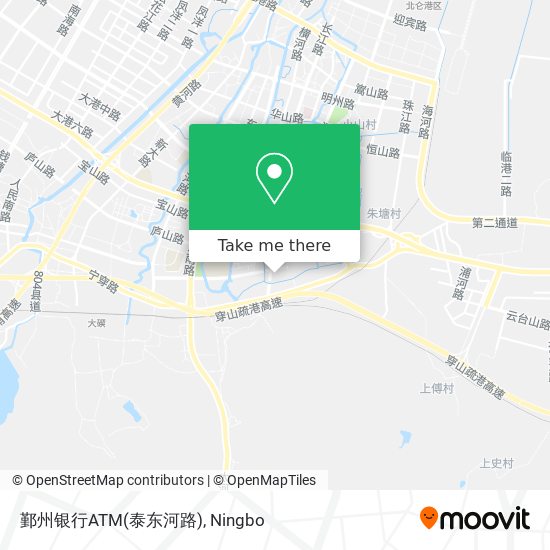 鄞州银行ATM(泰东河路) map