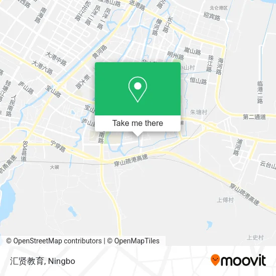 汇贤教育 map