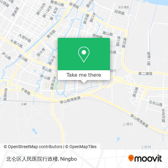 北仑区人民医院行政楼 map