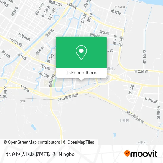 北仑区人民医院行政楼 map