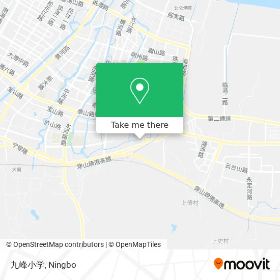 九峰小学 map