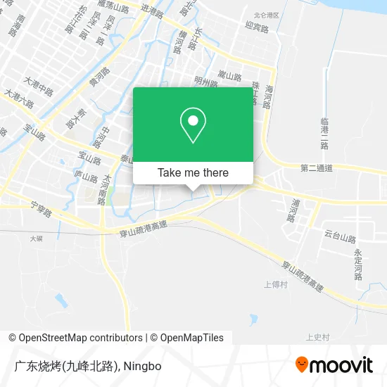 广东烧烤(九峰北路) map