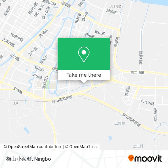 梅山小海鲜 map