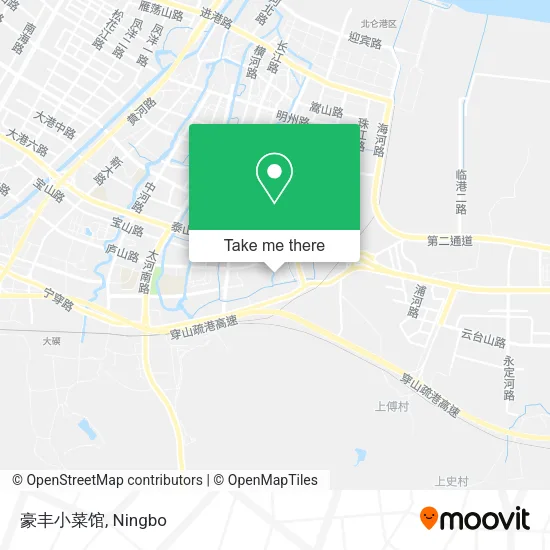 豪丰小菜馆 map