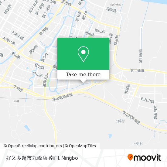 好又多超市九峰店-南门 map
