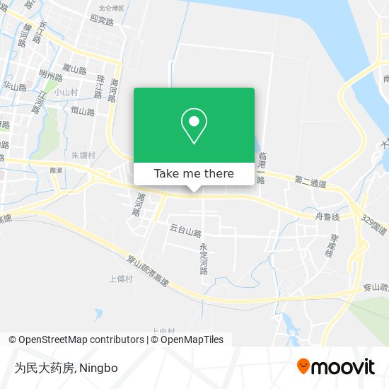 为民大药房 map