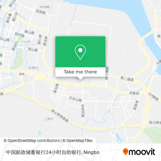 中国邮政储蓄银行24小时自助银行 map