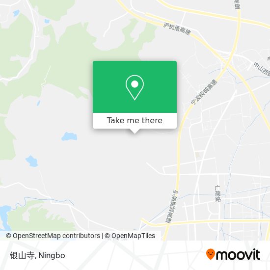 银山寺 map