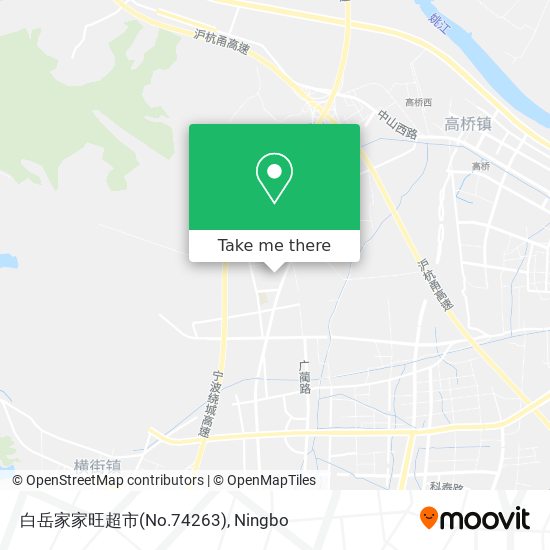白岳家家旺超市(No.74263) map