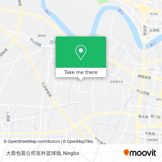 大蓉包装公司室外篮球场 map