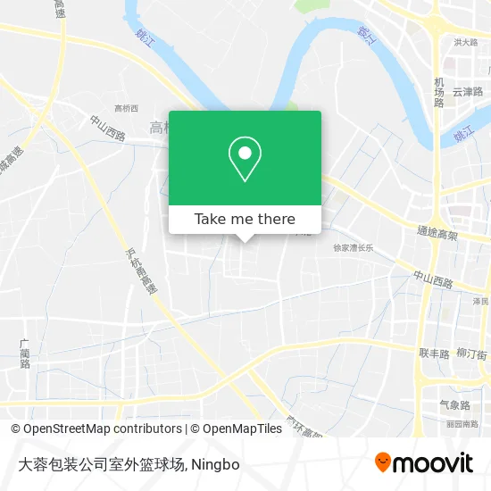 大蓉包装公司室外篮球场 map