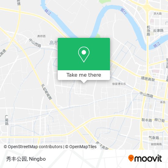 秀丰公园 map
