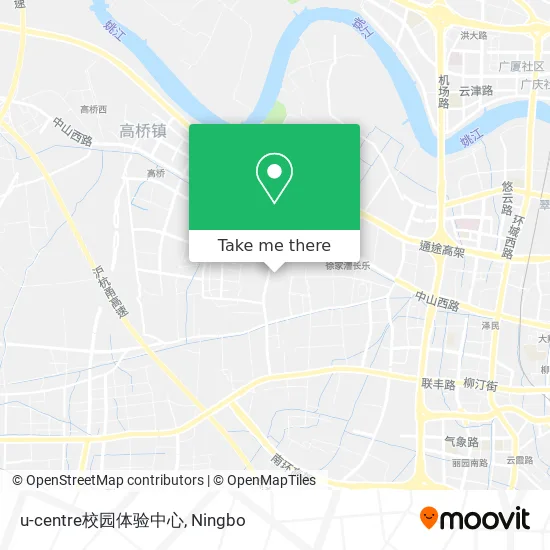 u-centre校园体验中心 map