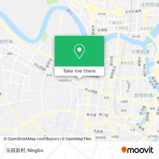 乐园新村 map