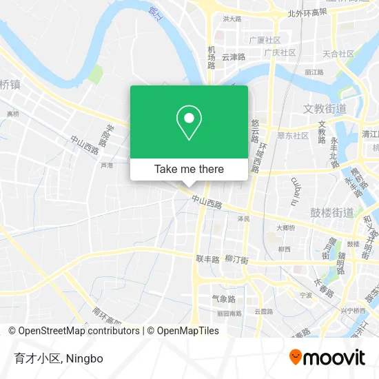 育才小区 map