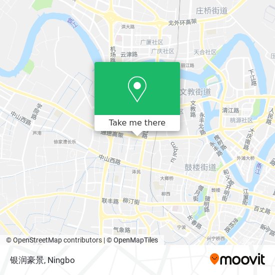 银润豪景 map