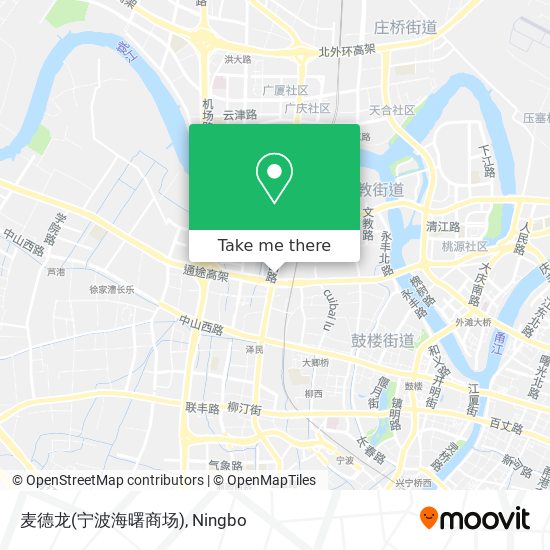 麦德龙(宁波海曙商场) map