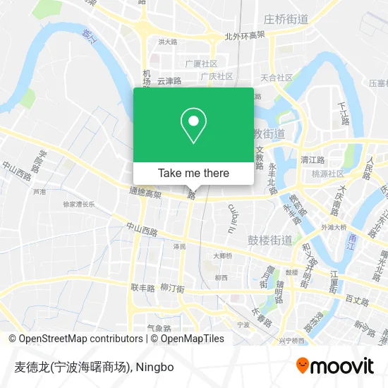 麦德龙(宁波海曙商场) map