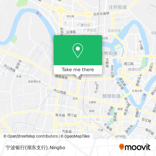 宁波银行(湖东支行) map
