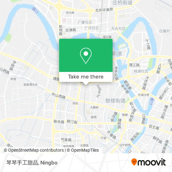 琴琴手工甜品 map