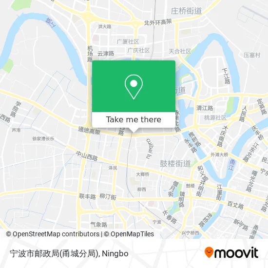 宁波市邮政局(甬城分局) map