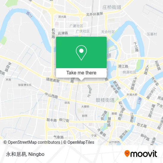 永和居易 map