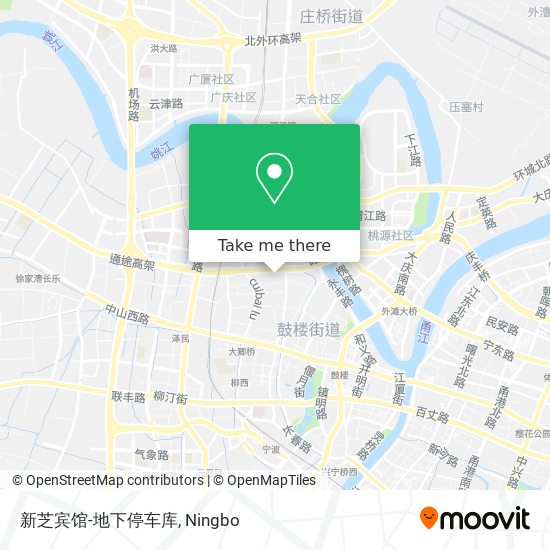 新芝宾馆-地下停车库 map