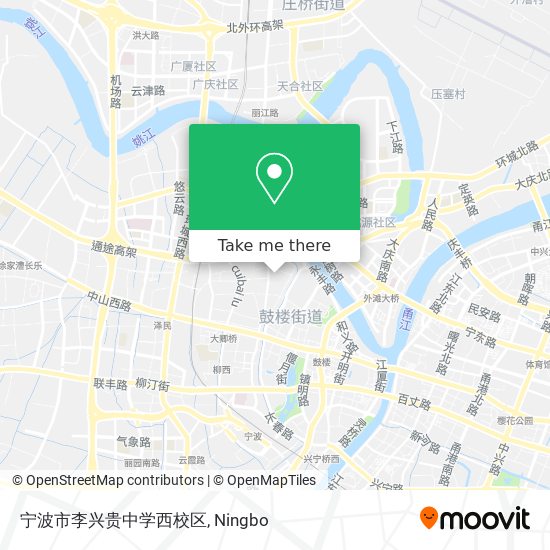 宁波市李兴贵中学西校区 map