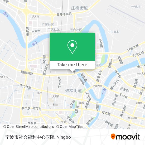 宁波市社会福利中心医院 map