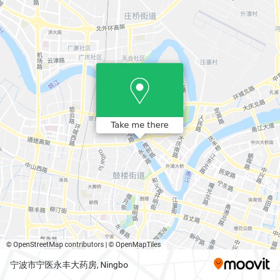 宁波市宁医永丰大药房 map
