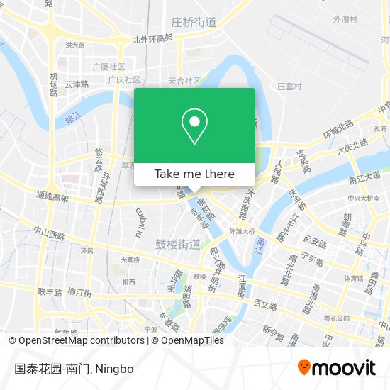 国泰花园-南门 map