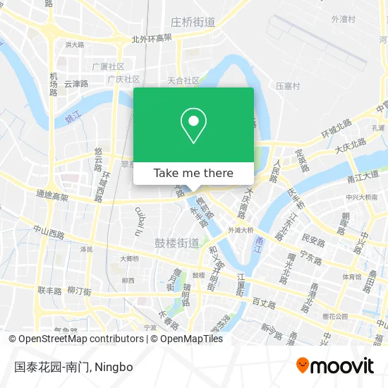 国泰花园-南门 map