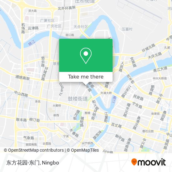 东方花园-东门 map
