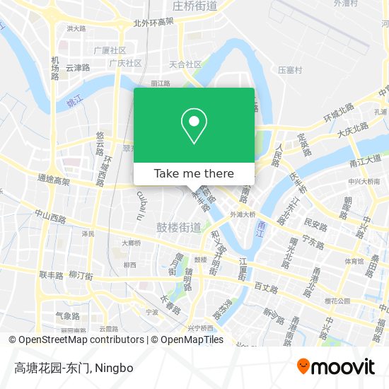 高塘花园-东门 map