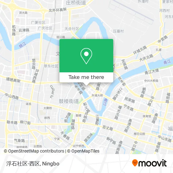 浮石社区-西区 map