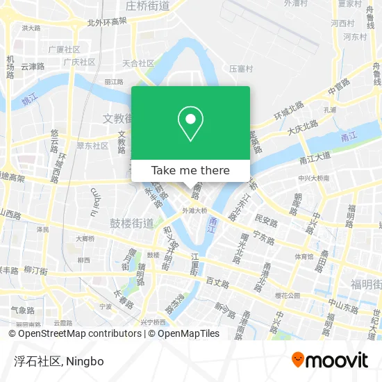 浮石社区 map