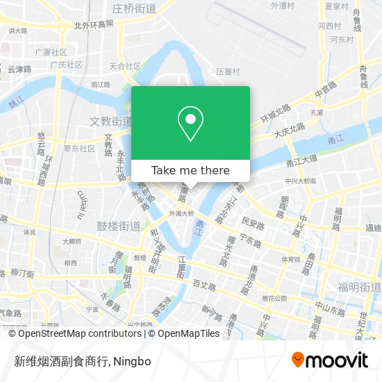 新维烟酒副食商行 map