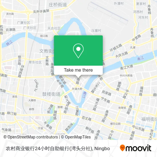 农村商业银行24小时自助银行(湾头分社) map