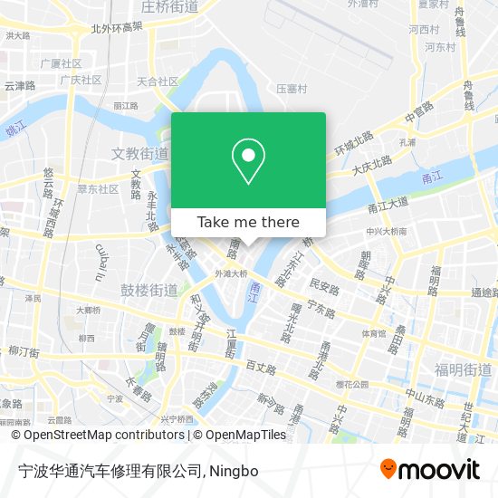 宁波华通汽车修理有限公司 map