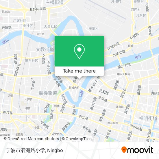 宁波市泗洲路小学 map