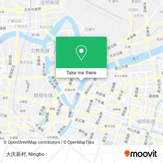 大庆新村 map