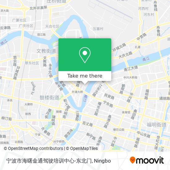 宁波市海曙金通驾驶培训中心-东北门 map