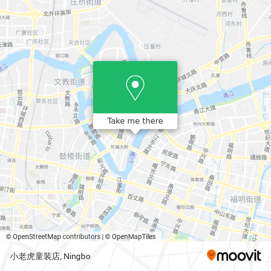 小老虎童装店 map