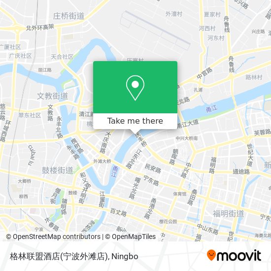 格林联盟酒店(宁波外滩店) map