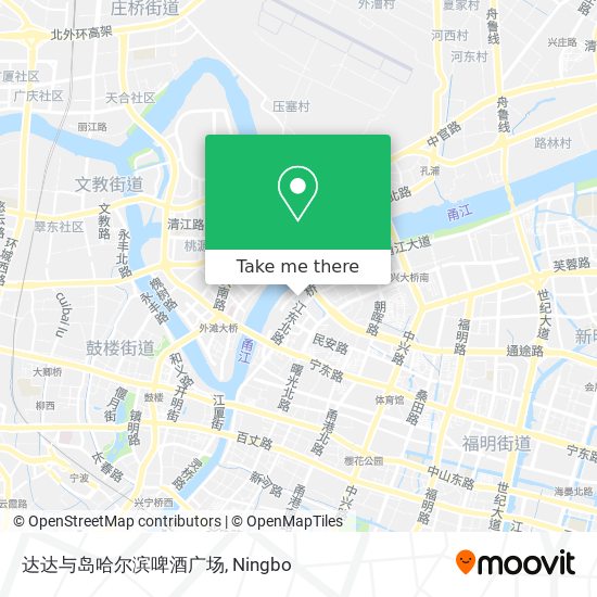 达达与岛哈尔滨啤酒广场 map