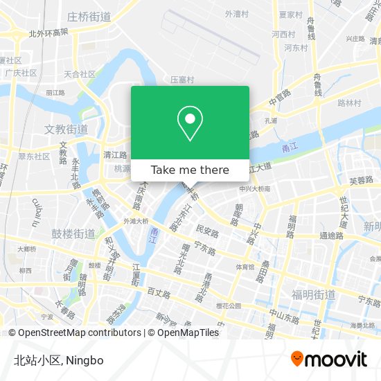 北站小区 map