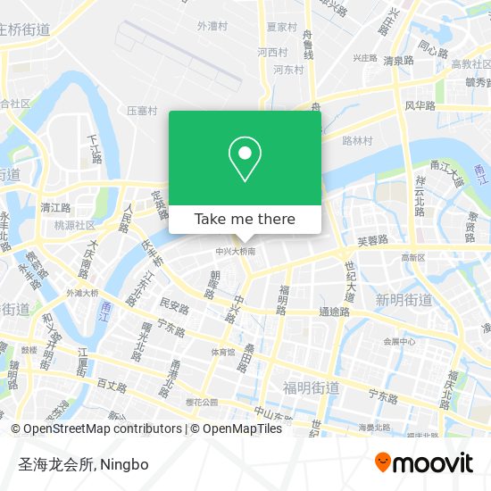 圣海龙会所 map