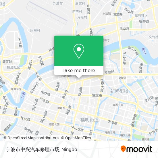 宁波市中兴汽车修理市场 map