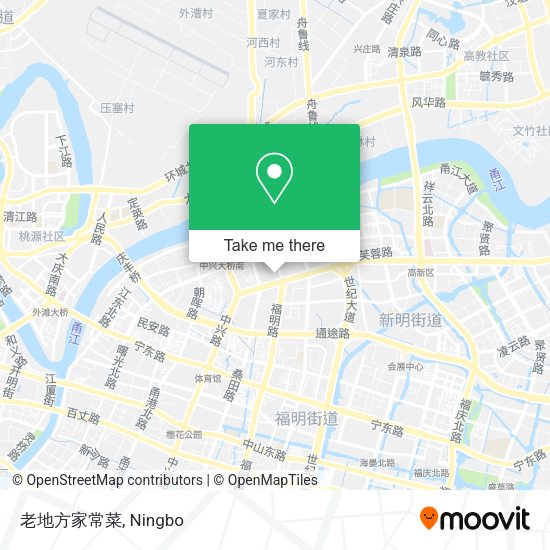 老地方家常菜 map