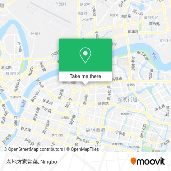 老地方家常菜 map